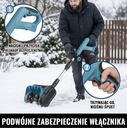 Elektryczna szczotka do śniegu